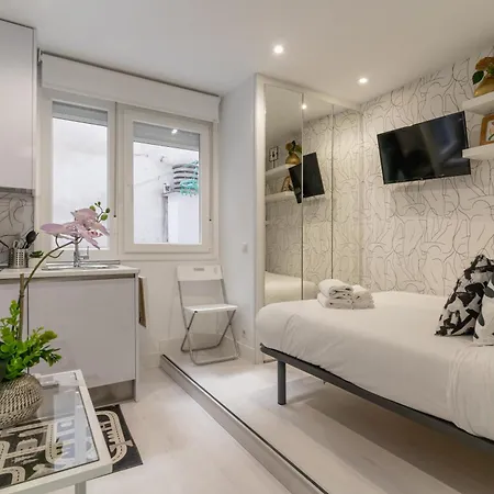 Modern Studio-1Bathroom-Chueca-2